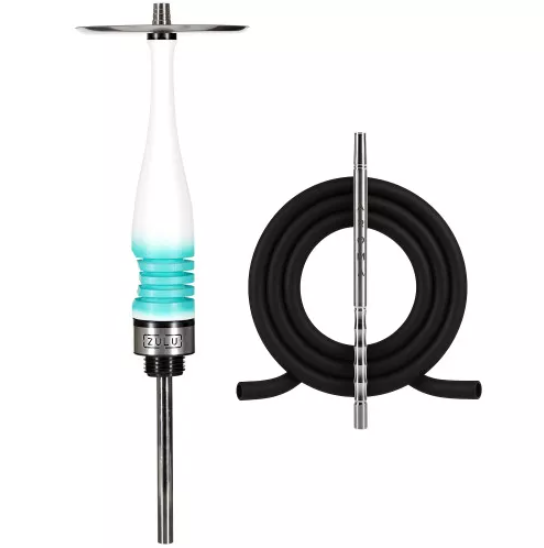 Шахта AROMA Hookah Zulu White-Turquoise (23196)