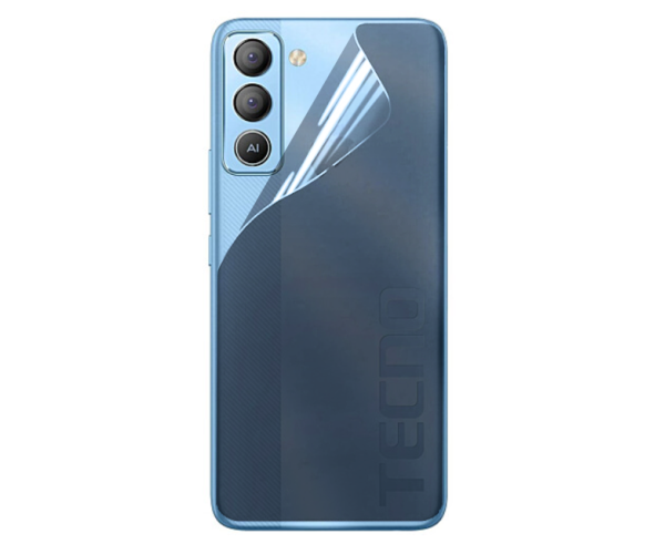 Пленка гидрогелевая противоударная Hydrogel Film для Tecno Pop 5 LTE на заднюю панель Transparent (PL-2847)