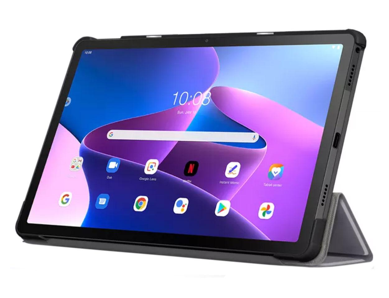 Чехол Primolux Slim Latch для планшета Lenovo Tab M10 Plus 3rd Gen 10,61" TB125/TB128 Grey - фото 3