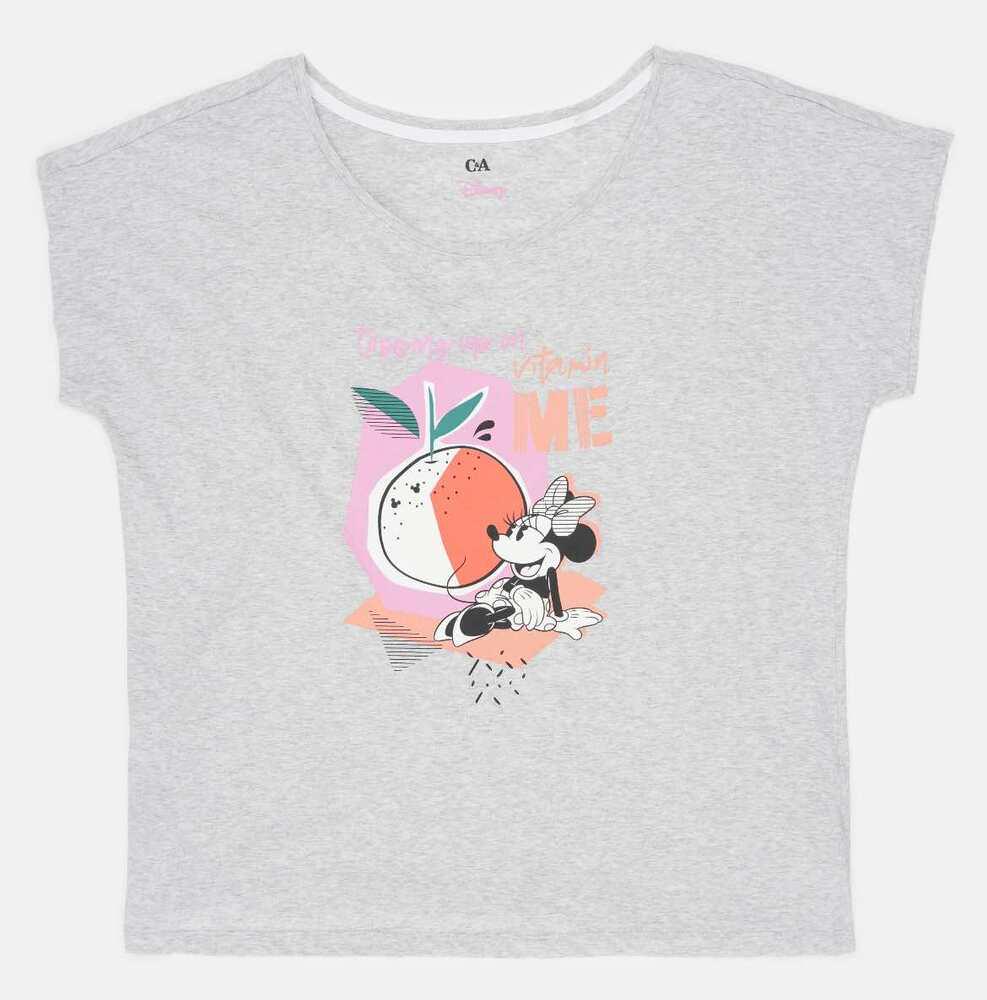 Футболка C&A 77275/2138411x62 жіноча L Світло-сірий (189699)