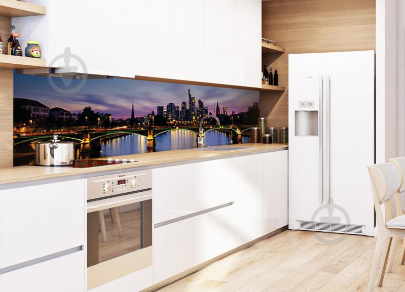 Наклейки кухонный фартук Zatarga Мост 650х2500 мм Разные цвета (Z180182/1)