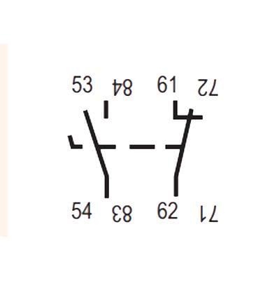 Контакт дополнительный ETI CES-BCSU 11 1NO+1NC боковой 2-й уровень (4646576) - фото 2