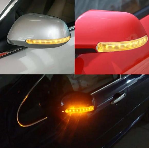 Повторювачі поворотів універсальні гнучкі на дзеркала 8 світлодіодів (1850461333) - фото 4 Повторювачі поворотів універсальні гнучкі на дзеркала 8 світлодіодів (1850461333) - фото 4