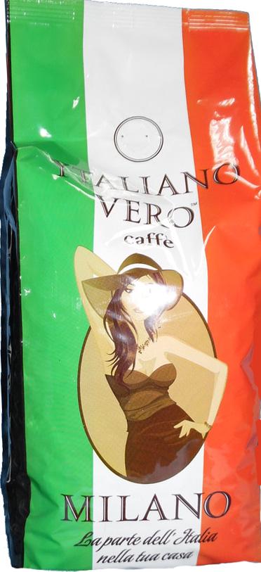 Кофе в зернах Italiano Vero MILANO 1 кг (136) Кофе в зернах Italiano Vero MILANO 1 кг (136)