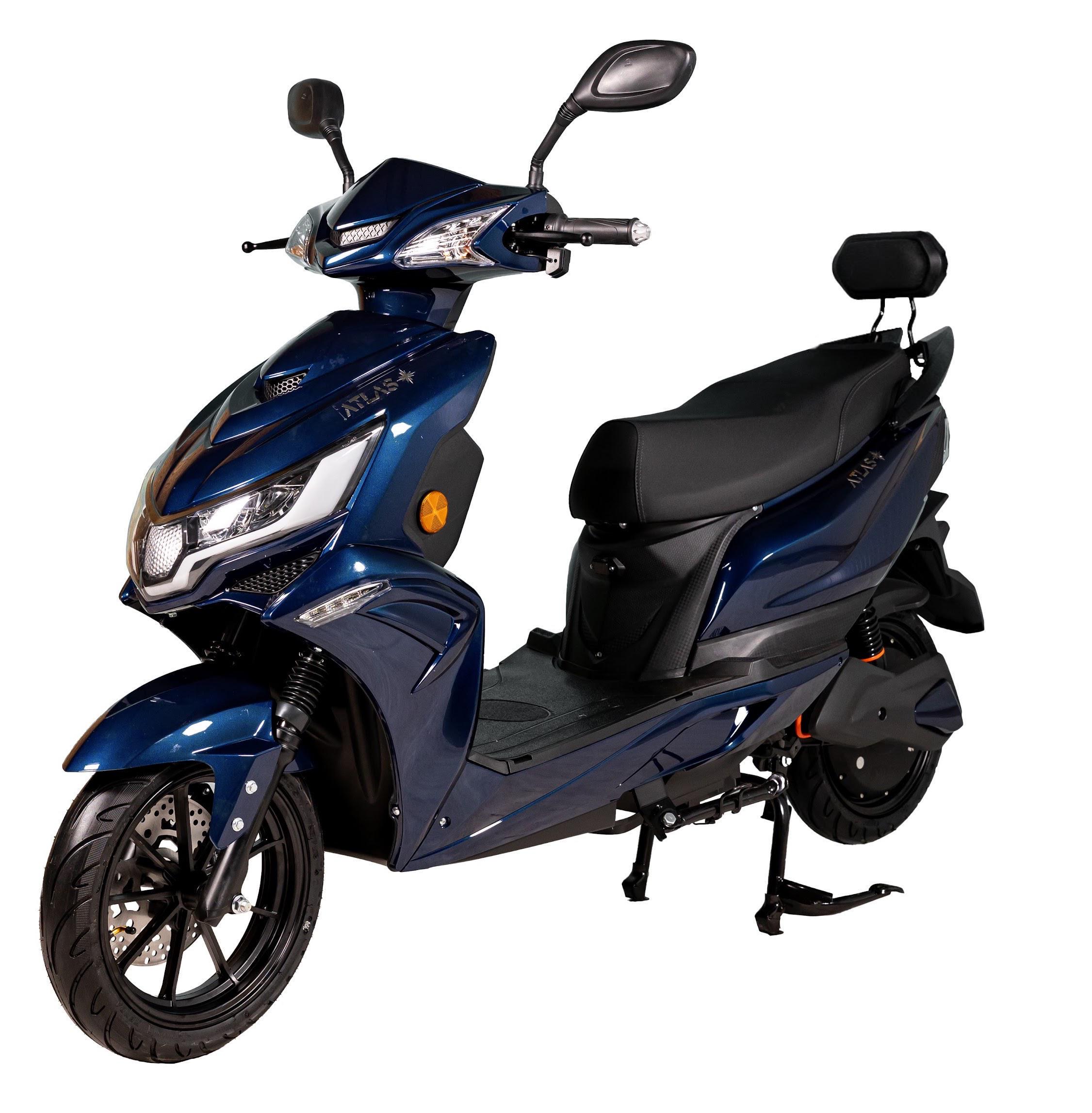 Электроскутер ATLAS Eagle Plus 2000W Cyan Blue (3151) Электроскутер ATLAS Eagle Plus 2000W Cyan Blue (3151)