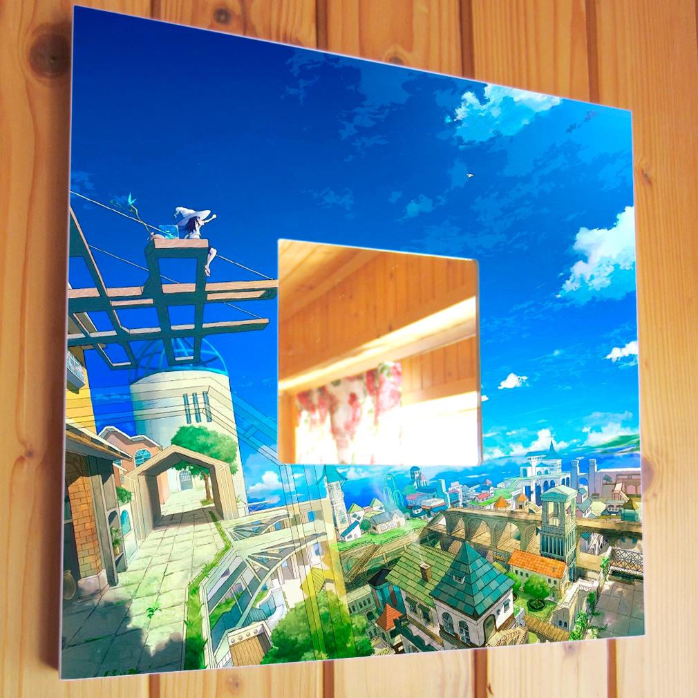 Зеркало декоративное Анимация 260х260 мм (M00655)