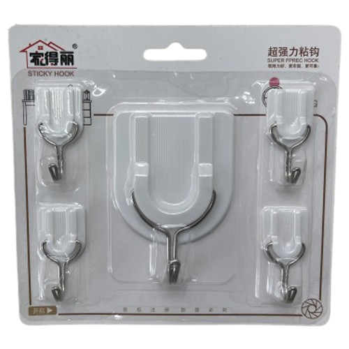 Гачки декоративні R89071 самоклеючі 5 шт. (13827450)