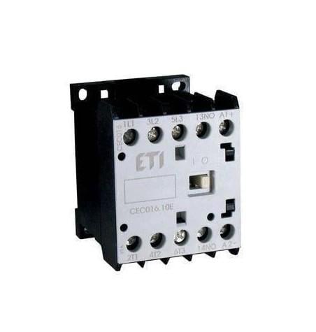 Контактор миниатюрный ETI CEC 12.10-24V DC 12A 5,5kW AC3 (4641104)