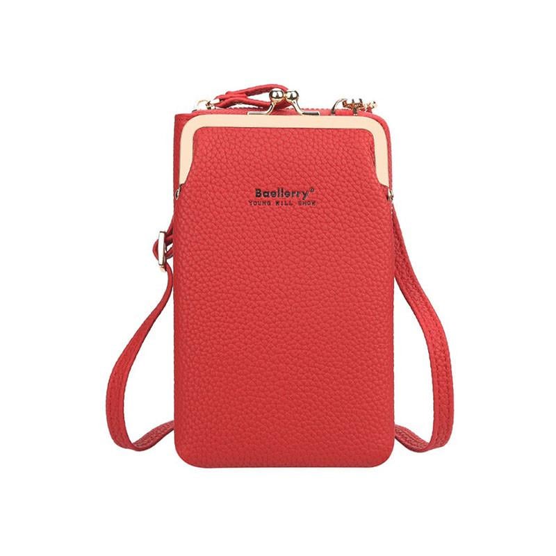 Женский кошелек-сумка Baellerry N8601 Red