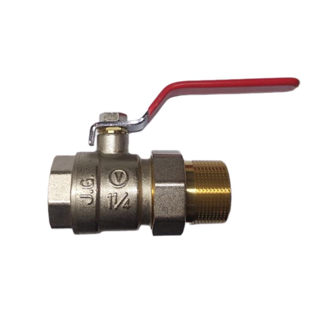 Кран із накидною гайкою Valve JG американка 1-1/4" (68848)