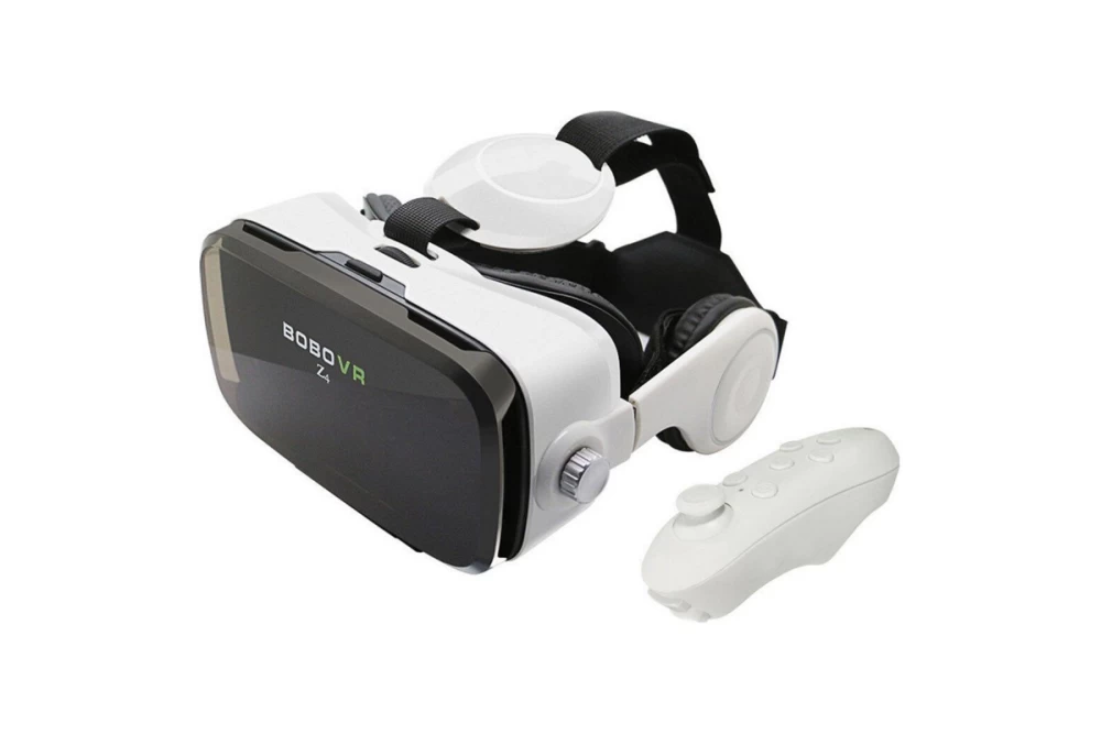Очки виртуальной реальности 3D VR BOX Z4 с пультом и наушниками (373690)
