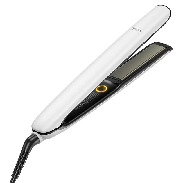 Плойка выпрямитель для волос Hoco HP47 Explicit Electric Hair Straightener White