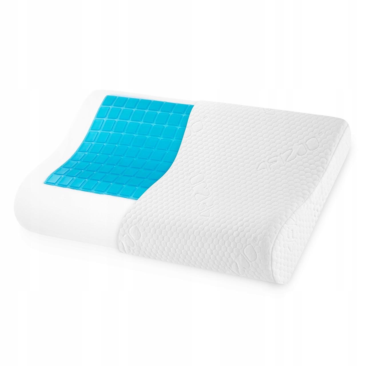 Подушка ортопедическая 4FIZJO Ergo+ охлаждающая для сна 40x60 см White (P-5907739317025)
