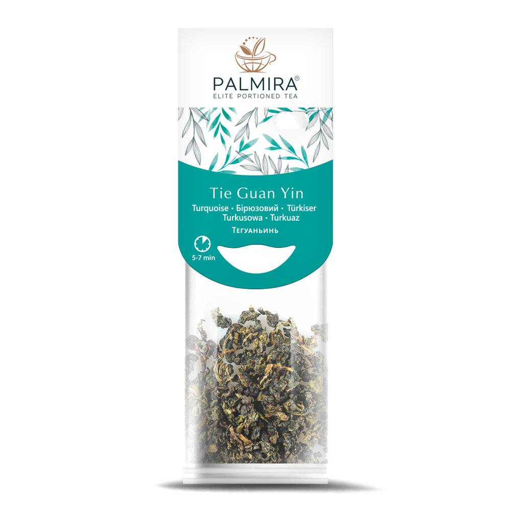 Чай пакетированный для чашки PalmiraТегуаньынь улун 10 шт. 2,4 г