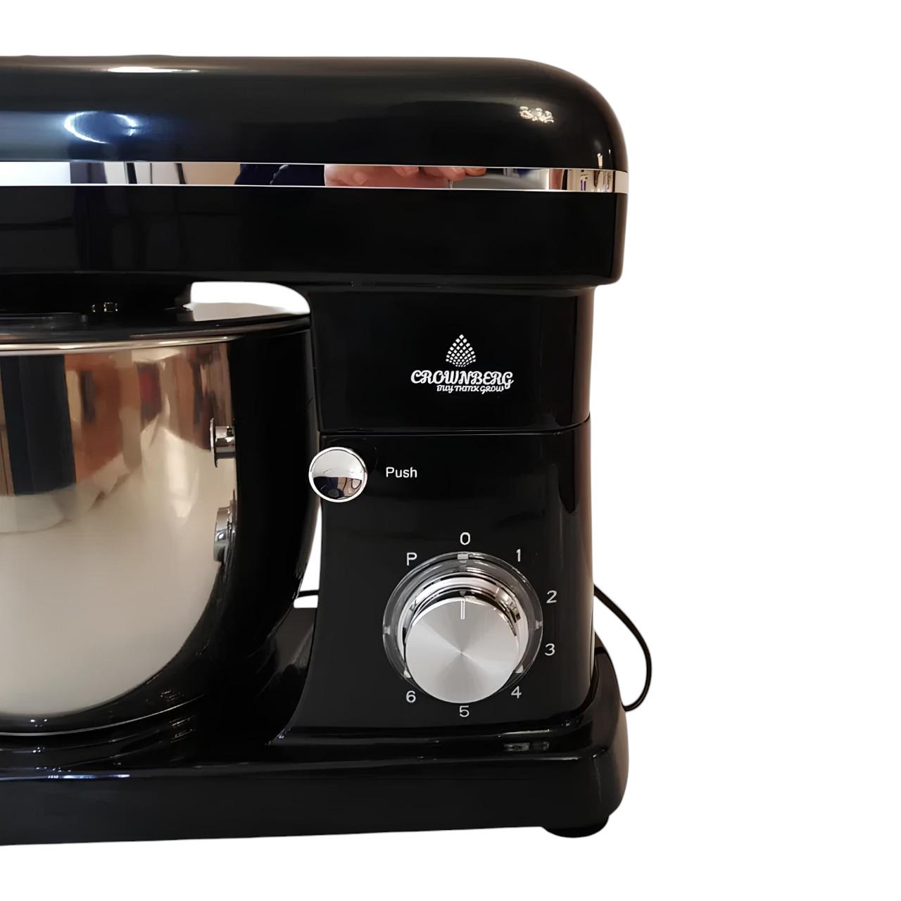 Міксер-тістоміс планетарний Crownberg CB-3405 з чашею та 6 режимами 2200 Вт 5 л (є183) - фото 4