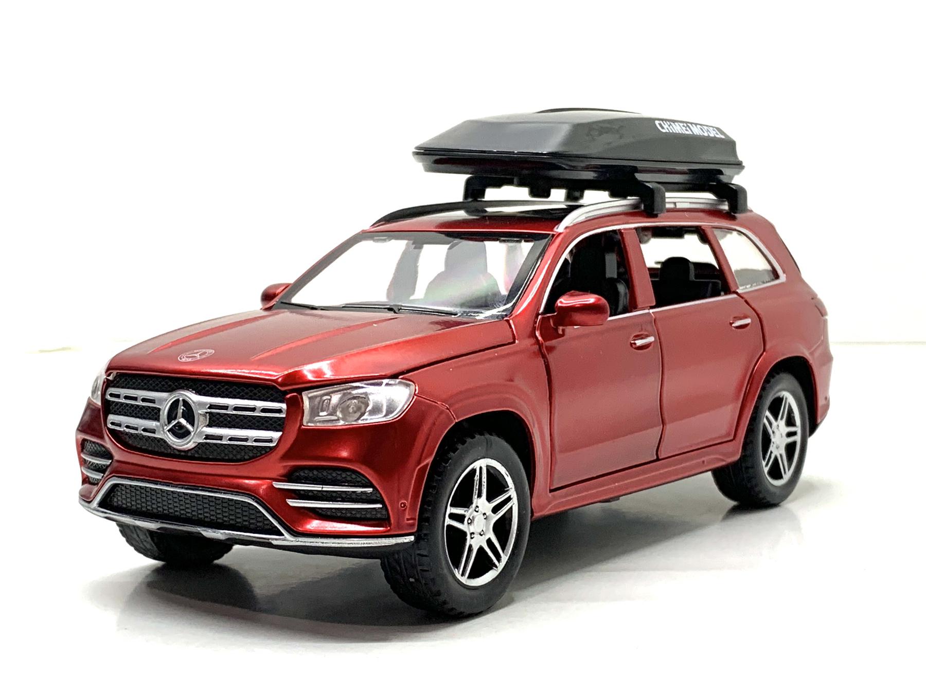 Машина АвтоСвіт Mercedes GLS инерционная открываются двери/капот/багажник 17 см Красный (AP-1813)