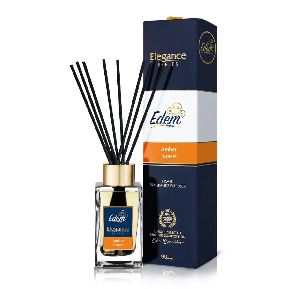 Аромадиффузор с палочками Edem Elegance Amber Sunset 90 мл (EH25385) Аромадиффузор с палочками Edem Elegance Amber Sunset 90 мл (EH25385)