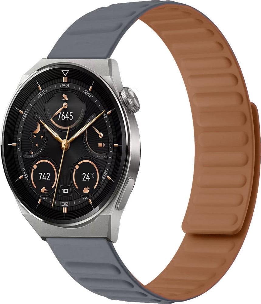 Ремінець магнітний Magneter для Huawei Watch GT3 Pro 46 мм Grey (37314-33)
