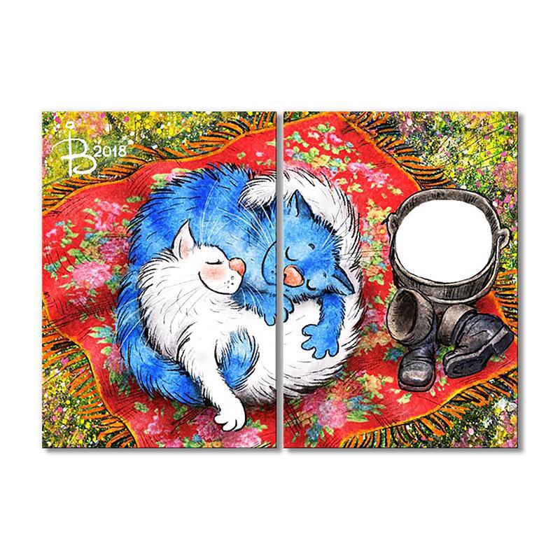 Модульная картина Летний сон 2 модуля общий размер 120x180 см (_rinaz_20181634018) Модульная картина Летний сон 2 модуля общий размер 120x180 см (_rinaz_20181634018)