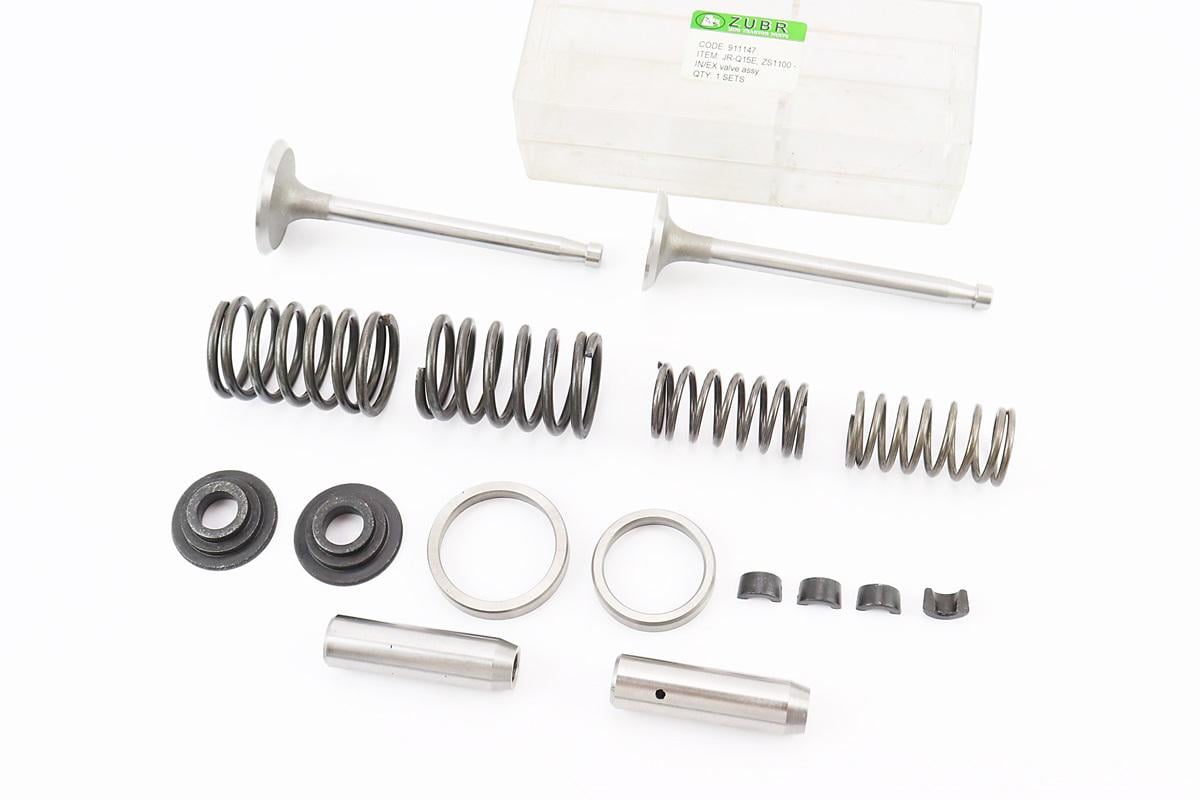 Клапан впускной 120x42x8,9 мм/выпускной 12x36x8,9 мм с клапанным механизмом к двигателям ZS1100 (203898)