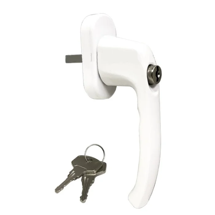 Ручка для металопластикових вікон та дверей Kayfovo DVK32 алюмінієва з гвинтами (29265)