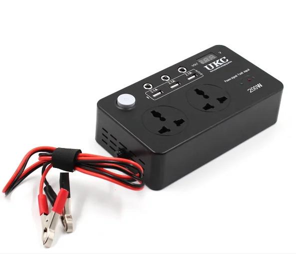 Інвертор UKC 200W AC/DC 12V - фото 1