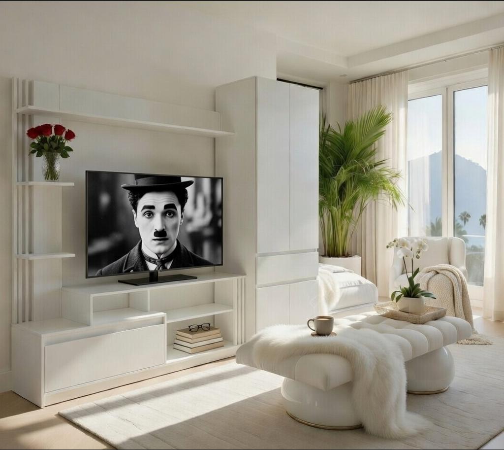 Стінка для ТБ Мастер Форм Брайт ДСП правостороння 2500х520х2000 мм Білий (30117)