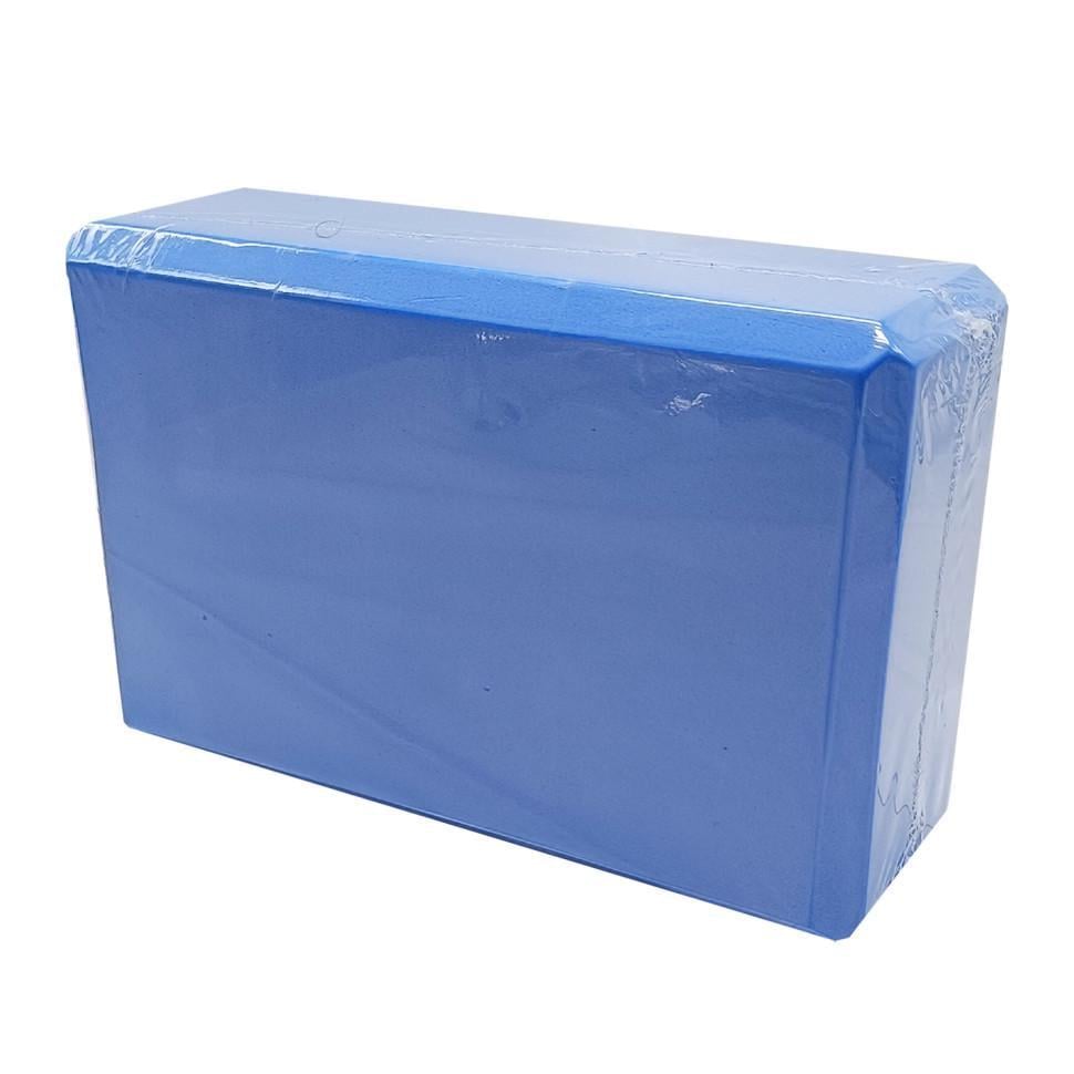 Блок для йоги FT0861 EVA 23х15х7 см Blue