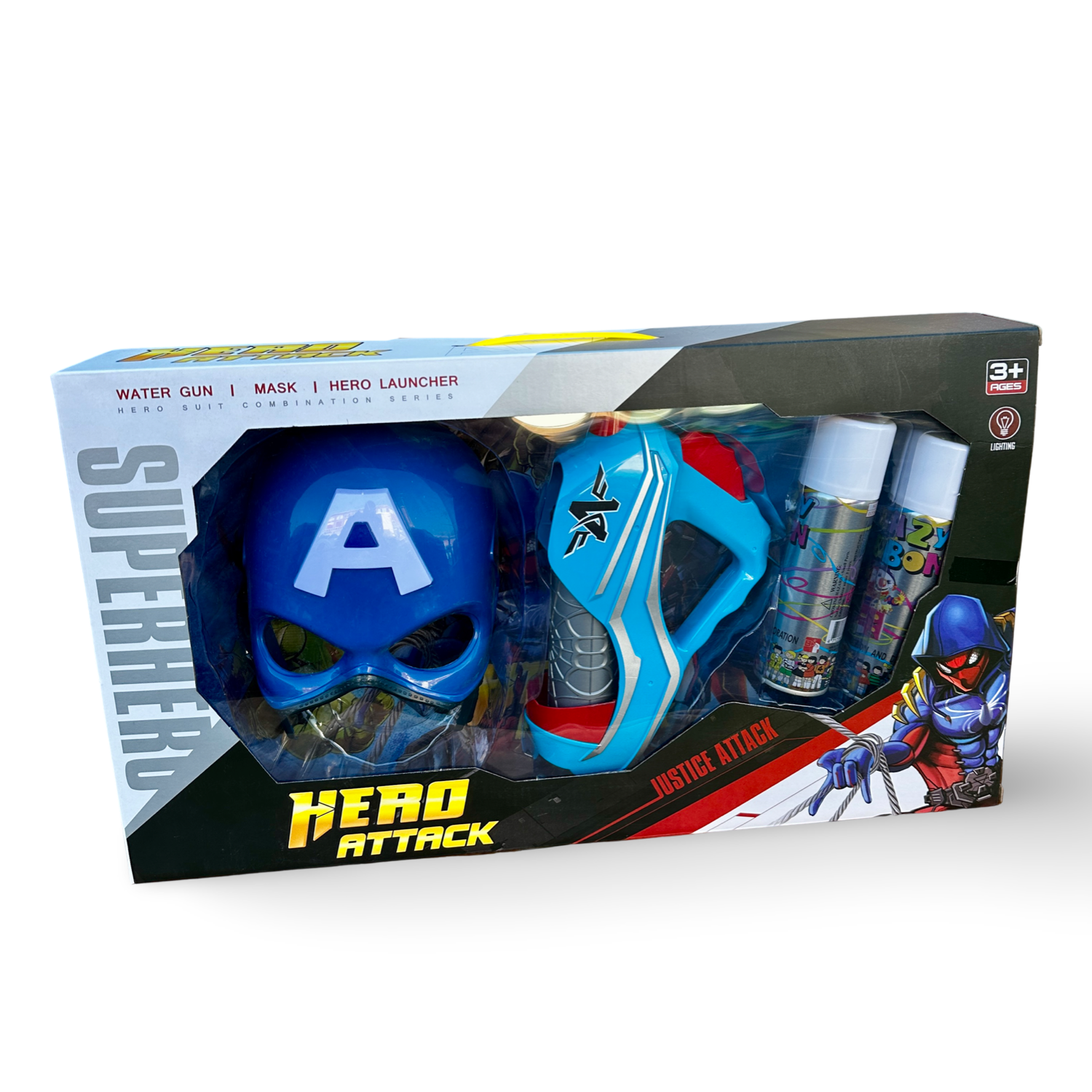 Игровой набор Bambi Капитан Америка с фигуркой в ​​комплекте (WL 8836-49)