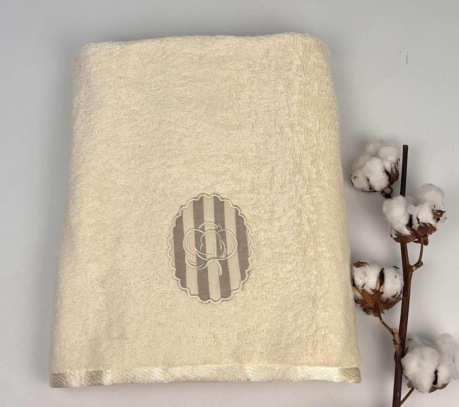 Полотенце AE Kaibal 70x140 см Молочный (CN28717)