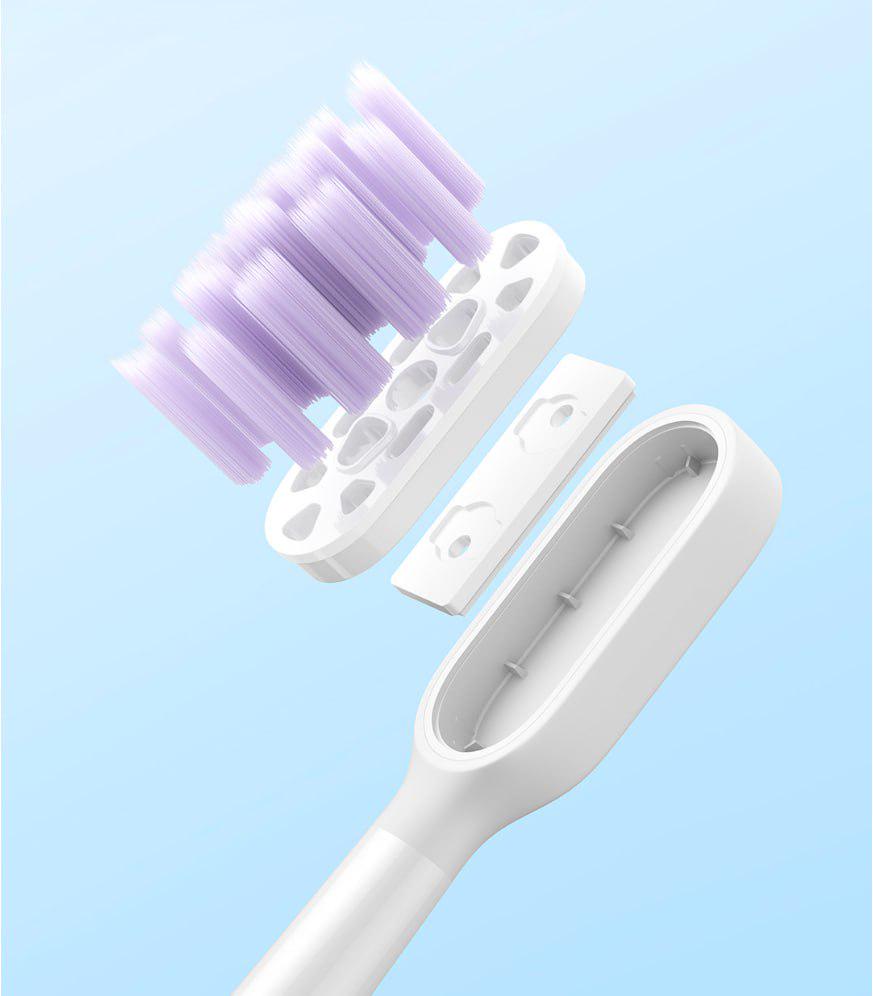 Насадки для зубной щётки Mijia Sonic Electric Toothbrush T301 T302 T501 Heads 3 Pack Standart BHR6327CN Blue - фото 3