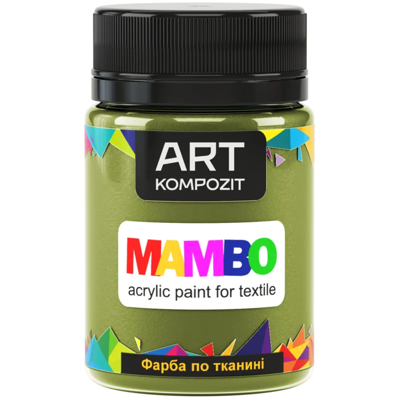 Краска по ткани ART Kompozit MAMBO 50 мл 14 Оливковый (746718) Краска по ткани ART Kompozit MAMBO 50 мл 14 Оливковый (746718)