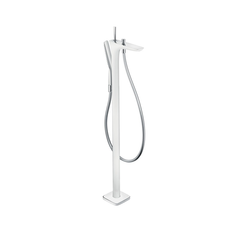Смеситель для ванны Hansgrohe PuraVida Белый/Хром (15473400)