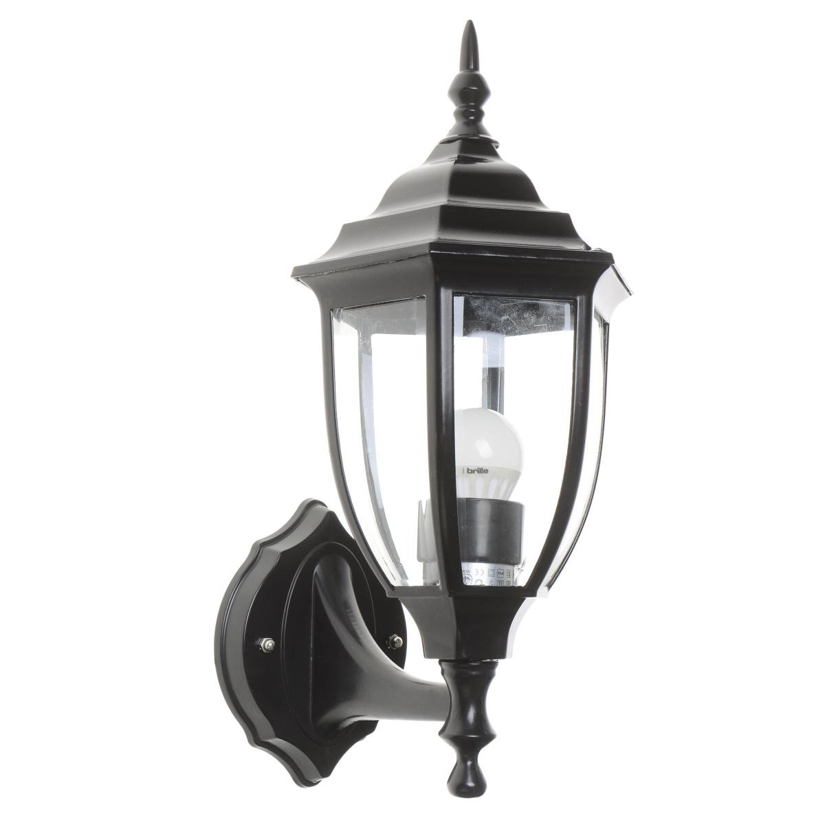 Светильник настенный фасадный Brille накладной GL-108 AМ MB (34-122)