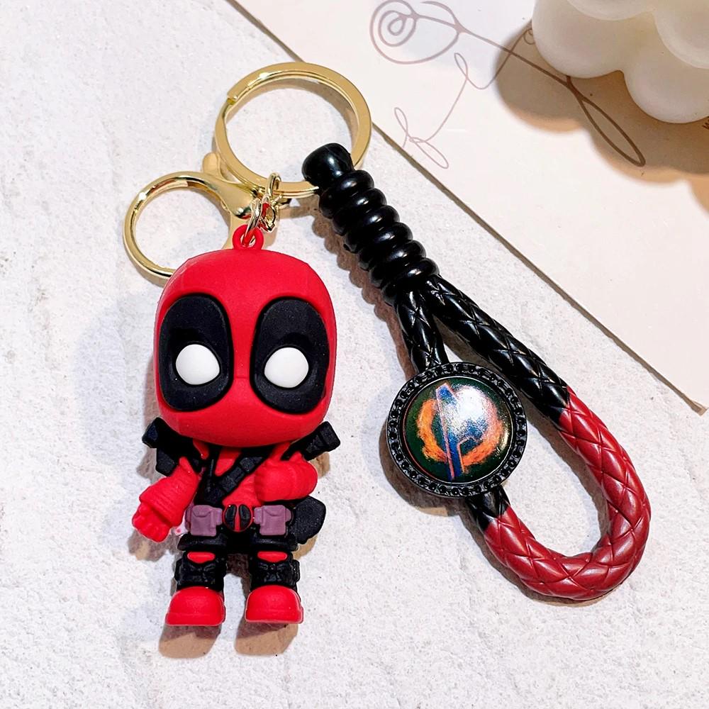 Брелок для ключів Deadpool Marvel Червоний (0112)