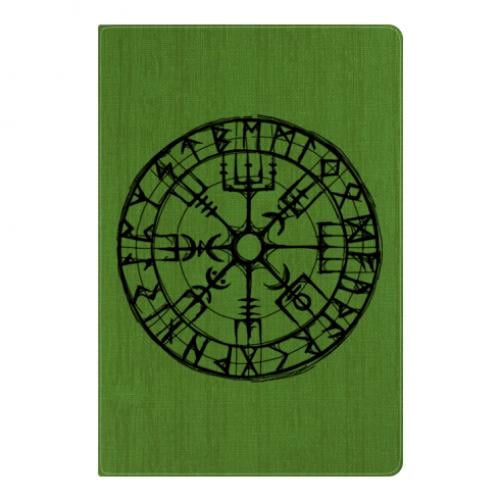 Блокнот А5 Руны из нитей 112 листов в линию Зеленый (15721068-10-193715)