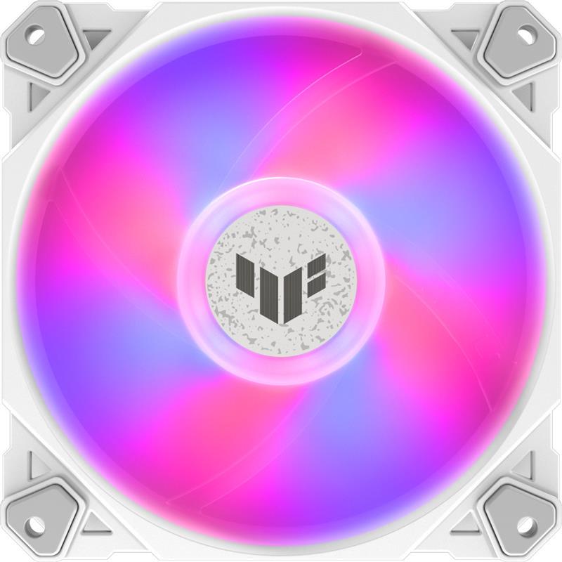 Вентилятор для корпуса Asus TUF Gaming TF120 ARGB 120 мм White (90DA0033-B09000) Вентилятор для корпуса Asus TUF Gaming TF120 ARGB 120 мм White (90DA0033-B09000)