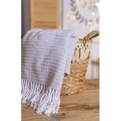 Плед Бісер 140x200 см Сірий - фото 4 Плед Бісер 140x200 см Сірий - фото 4