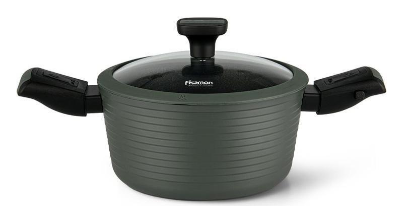 Кастрюля Fissman Brilliant со съемными ручками