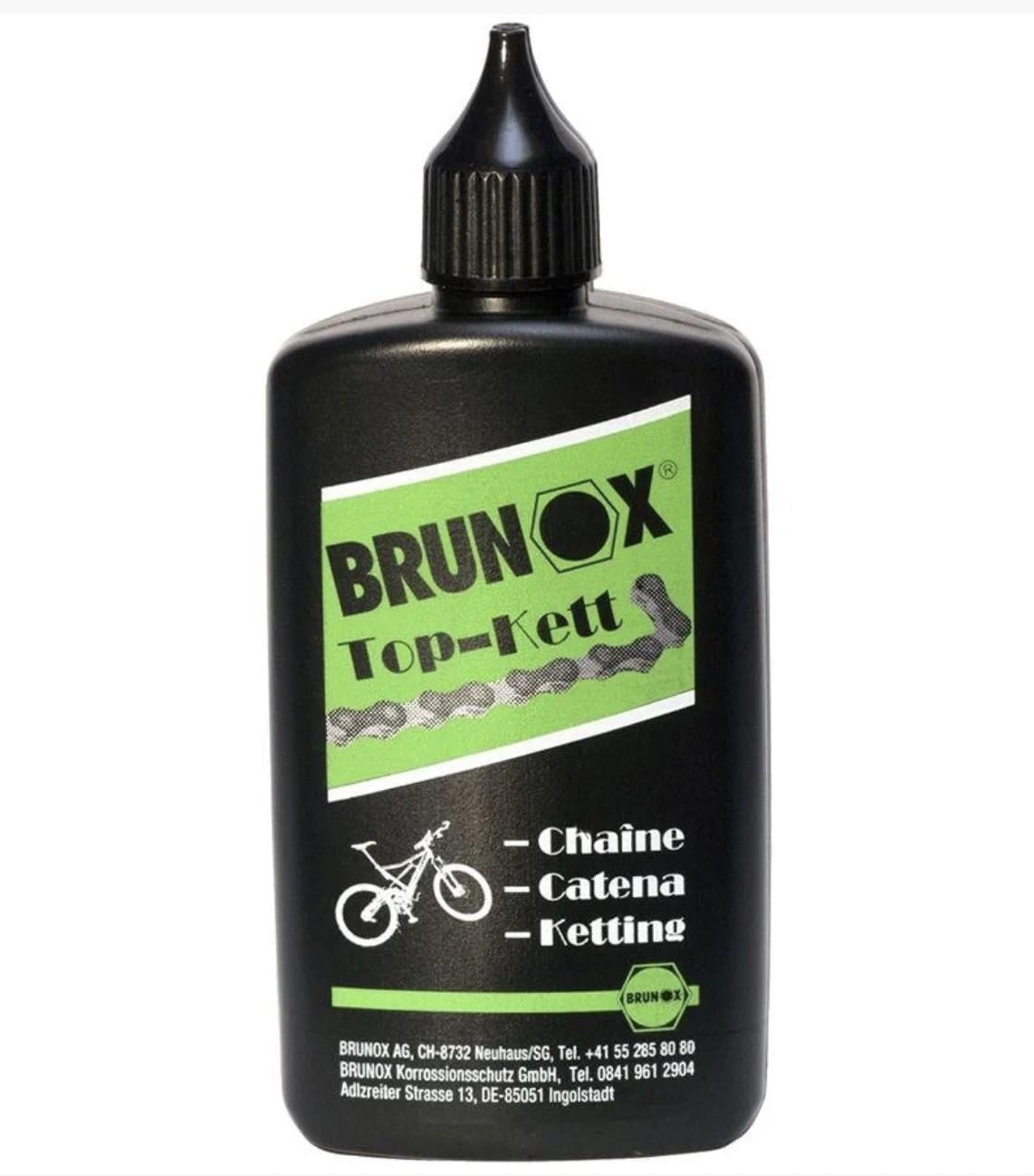 Смазка масло для ланцюгів велосипедів Brunox Top Keet 100 мл