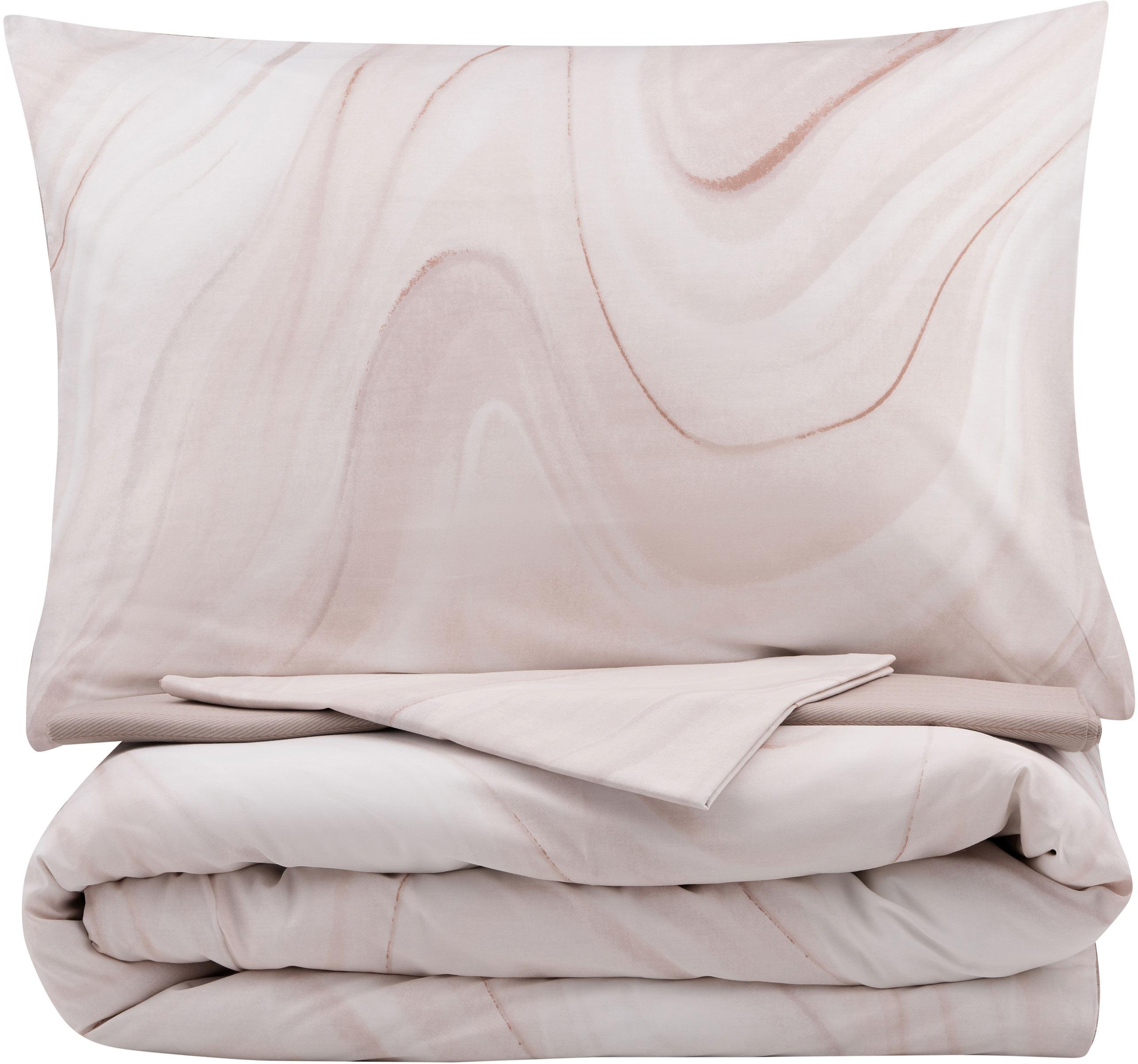 Постельное белье Ardesto Gloria Бежевый 100% хлопок двуспальный евро Мраморный (611262) - фото 3 Постельное белье Ardesto Gloria Бежевый 100% хлопок двуспальный евро Мраморный (611262) - фото 3