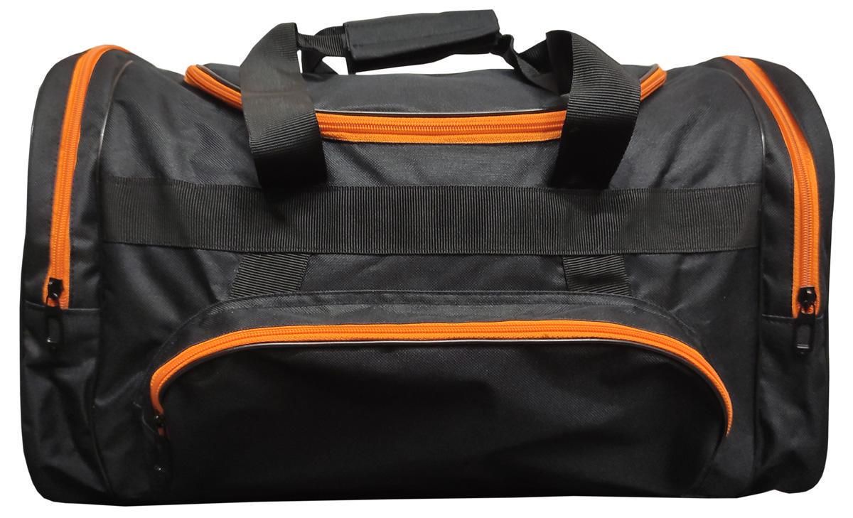 Сумка дорожня Tiger Start-1 30х53 Чорний/Помаранчевий (S581400)