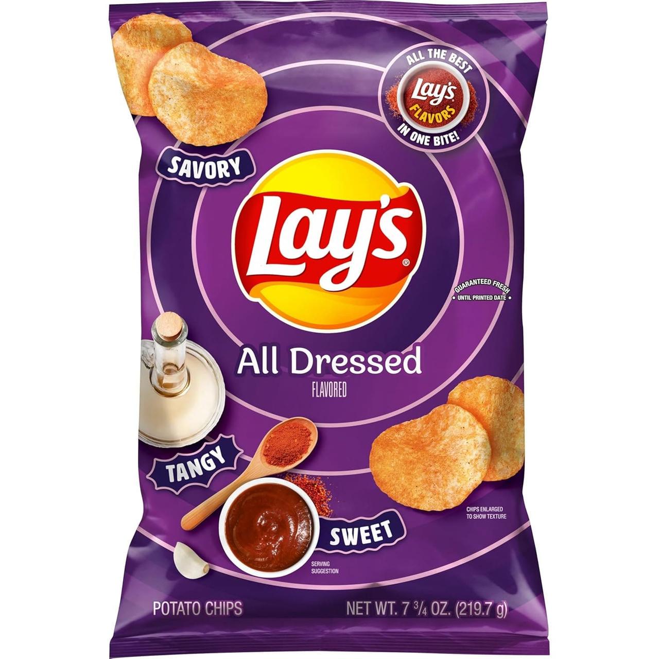 Чипсы Lay's Potato Chips All Dressed 219,7 г (2674027626)