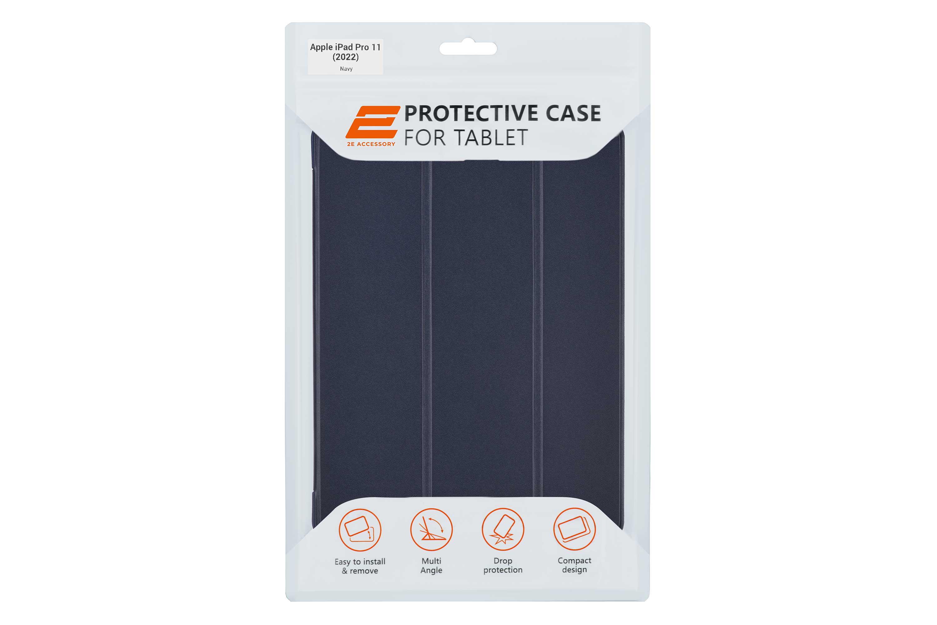 Чехол 2E Basic для планшета Apple iPad Pro 11 2022 Синий (30361902) - фото 2