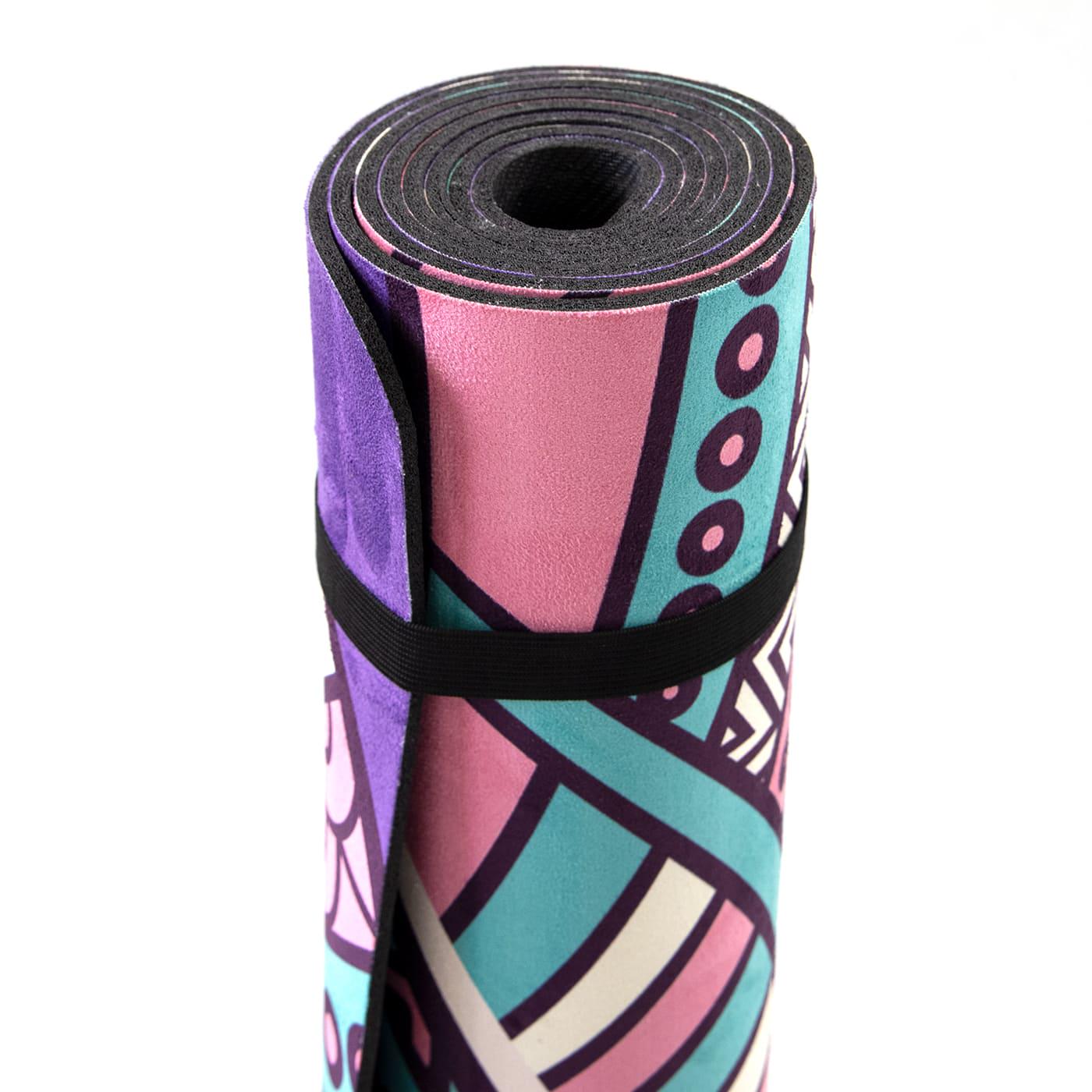 Килимок для йоги та фітнесу OSPORT каучук/замша 4 мм 183x68 см Фіолетовий (OF-0286-024) - фото 8 Килимок для йоги та фітнесу OSPORT каучук/замша 4 мм 183x68 см Фіолетовий (OF-0286-024) - фото 8