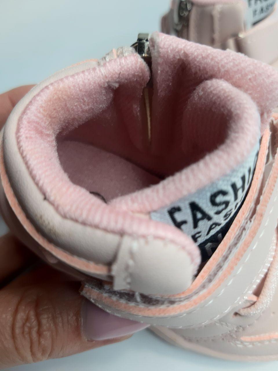 Кроссовки для девочки BBT р. 20 12,9 см Розовый (300-5-15) - фото 7