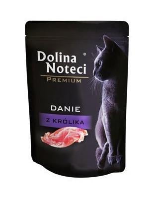 Корм влажный беззерновой для кошек Dolina Noteci Premium с кроликом 85 г (1719098885)