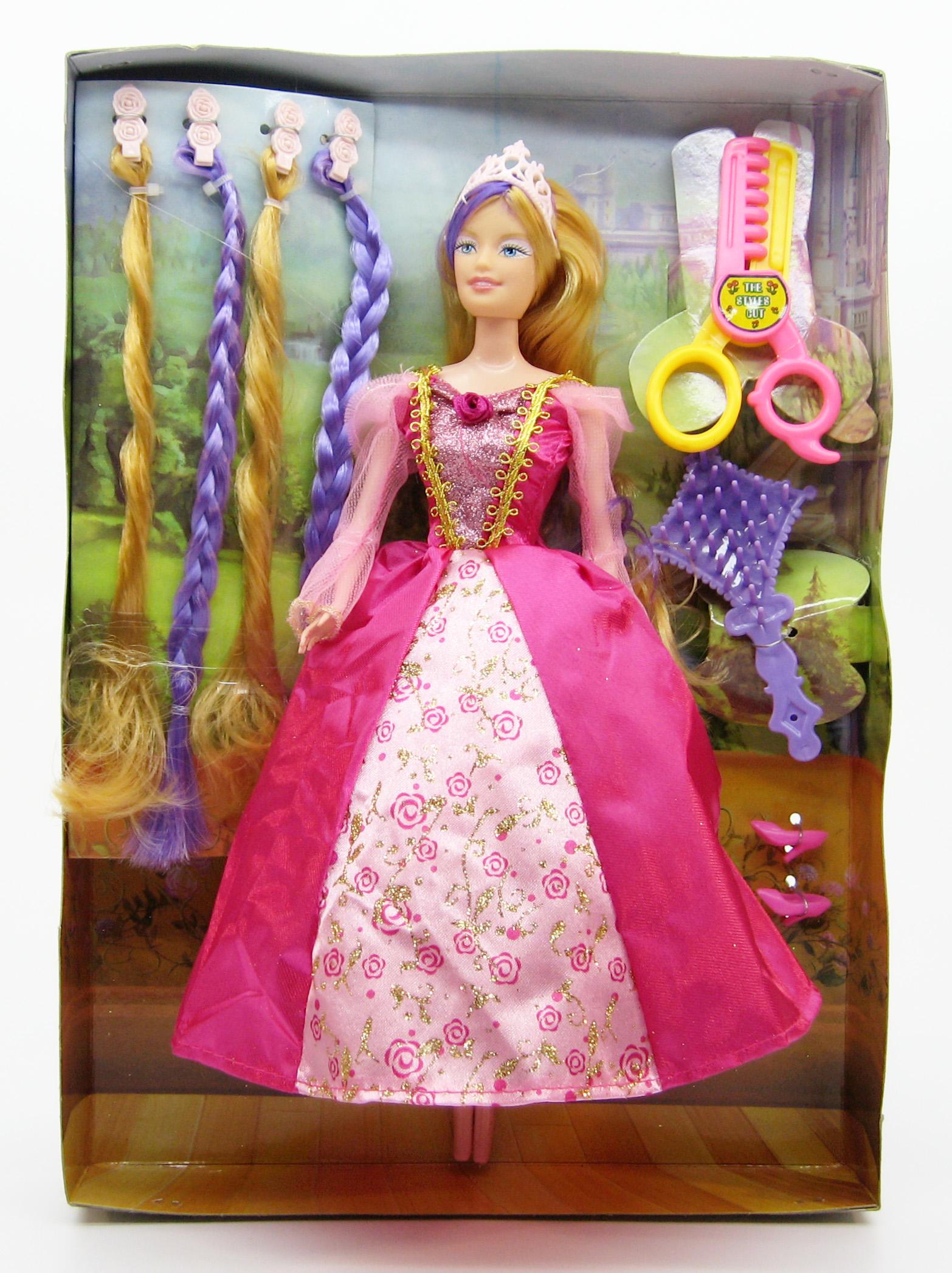 Кукла Jinni 83175 с косичками и аксессуарами для волос