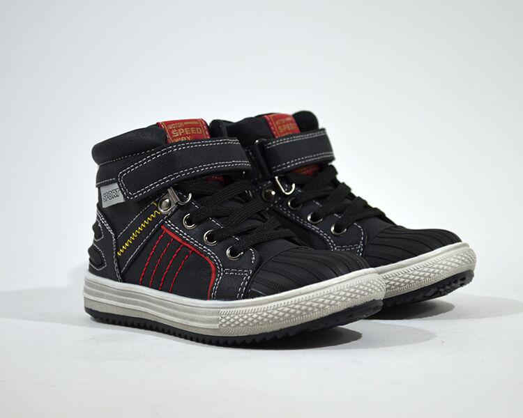 Ботинки С.Луч р. 29 Black/Red (арт.Q273-2)