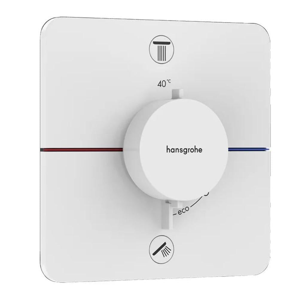 Змішувач для душу Hansgrohe ShowerSelect Q термостатичний Білий матовий (37461995) Змішувач для душу Hansgrohe ShowerSelect Q термостатичний Білий матовий (37461995)